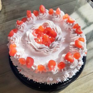 Torta de Crema y licor de Cerezas